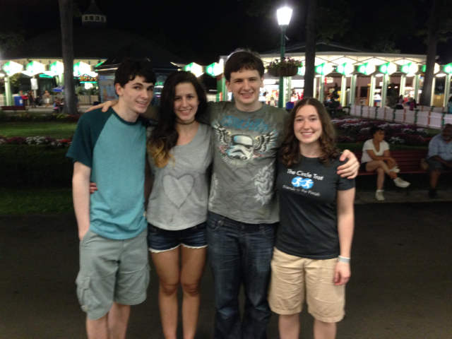 Matty, Bridget, Celia, Cass, Rye Playland, Rye, NY