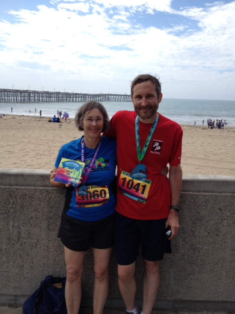 2014-09 Bruce and Jan in Road Race, Ventura, CA