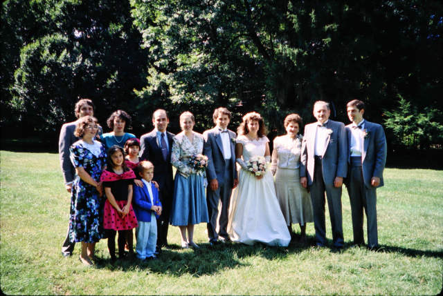 1990-09-15 Bruce's Family, Brian, Jenny, Steve, Mary, Dorothy, Warren, John J15S-15