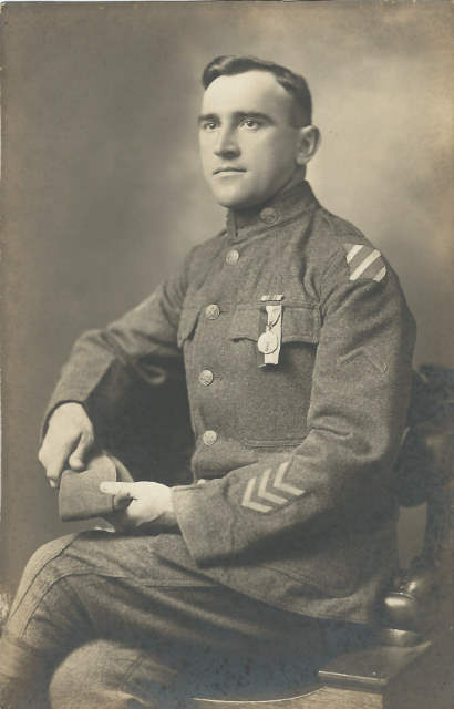 1918 Adam in uniform