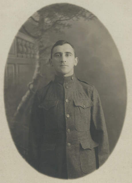 1918 Adam in AEF uniform