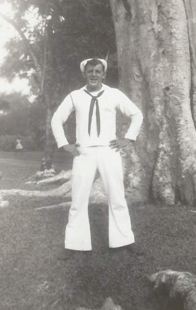1944 Ed in sailor uniform