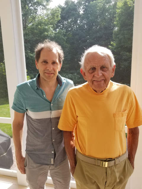 2018-06-17 Steve and Ed, Little Fox, Norwalk, CT
