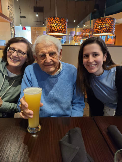2021-05-15 Barb, Ed, Bridget at Sedona Tap House